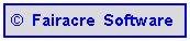 Text Box: �  Fairacre  Software